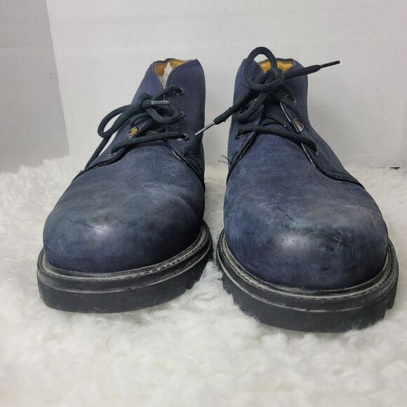 Havana Joe Panama Jack Men\'s Chukka Boots Size 17 EU 52 Blue Navy Leather main image 11